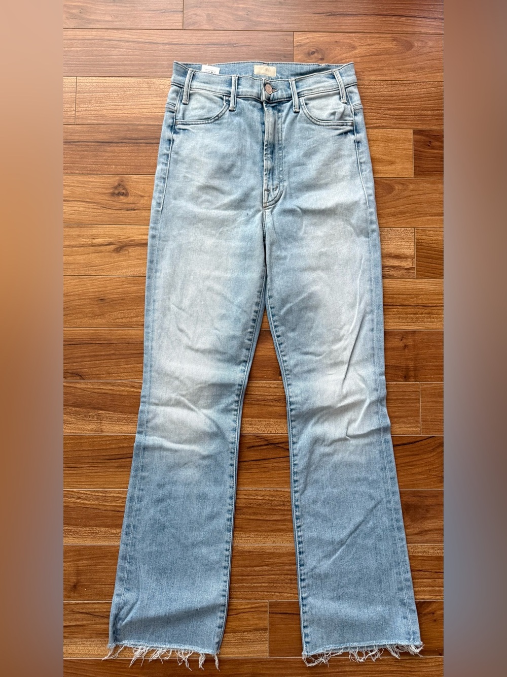 MOTHER The Insider Crop Step Fray Jeans - Size 26 - Like New